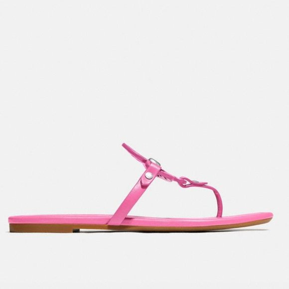 🌸 Coach JULIA SANDAL PETUNIA 6.5 7 🌺 - Picture 3 of 11